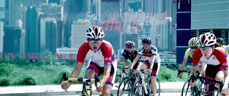 Twenty2 Production shoot Hong Kong Cyclothon Advertising